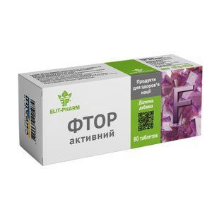 Вітамінно-мінеральний комплекс для міцних кісток і зубів &laquo;Фтор&raquo;, 80 таблеток ftor-80 фото